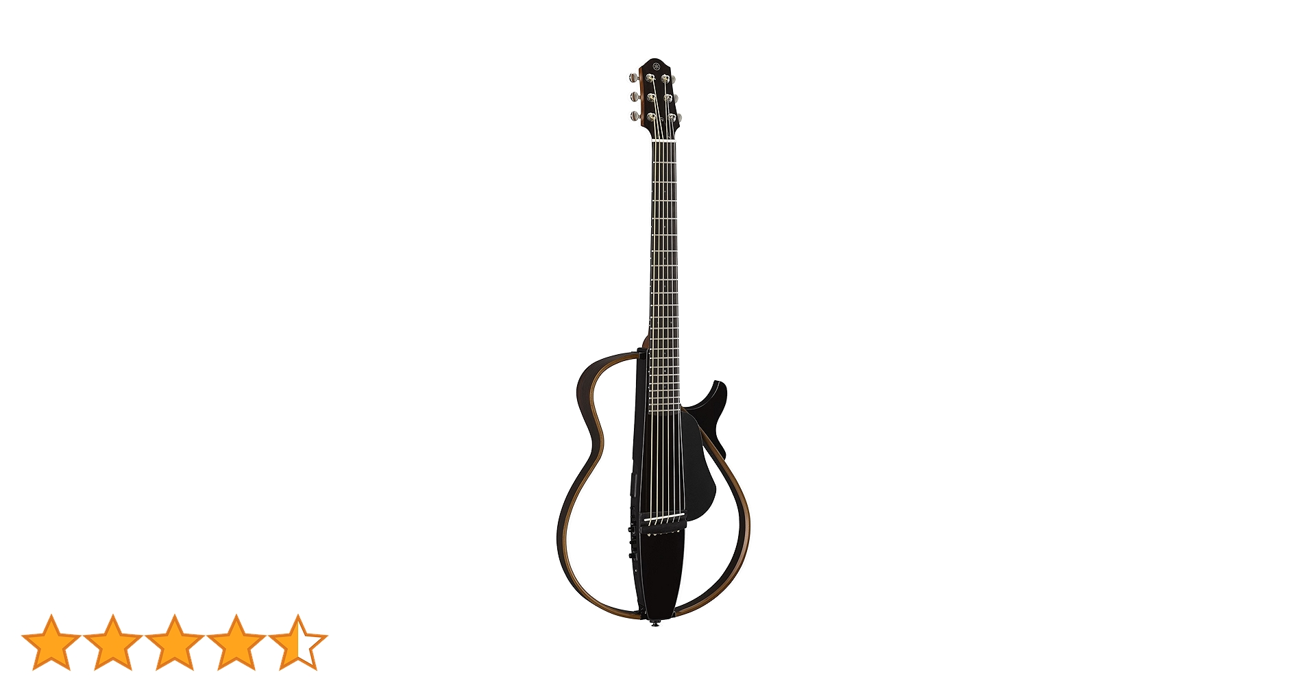 Yamaha Silent Guitar ブラック 6弦 YAMAHA SLG200S NT (ナチュラル) サイレントギター初心者14点セット